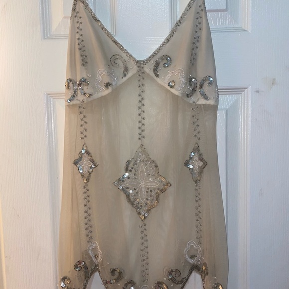 Y2k wet seal sheer fairy top - Picture 2 of 6